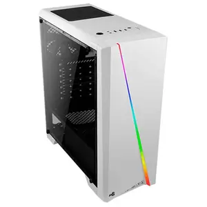AeroCool Cylon Pro Trempered Glass - Blanc pas cher