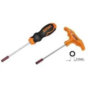 Spaaknippelsleutelset IceToolz 12C5 voor 5,5mm 6-kant nippels pas cher