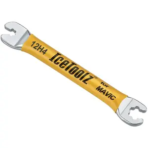 Spaaknippelsleutel IceToolz 12H4 Mavic - geel pas cher