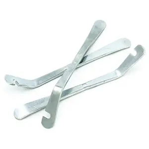 IceToolz Stalen bandenlichters - set van 3 - 12,5 cm - zilver - fietsreparatie pas cher