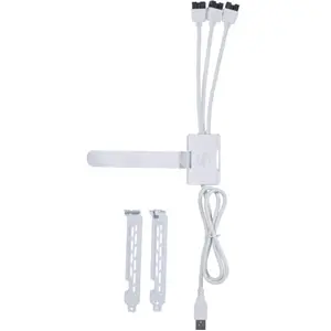            Lian Li PW-U2TPAW USB Hub - weiß pas cher