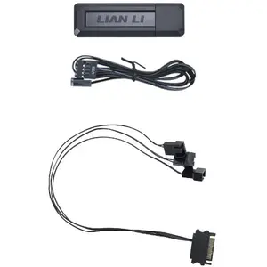 Lian Li UNI FAN Wireless controller Black with PWM SATA cable pas cher