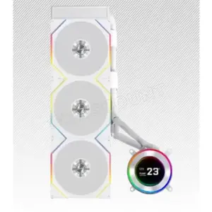 Lian-Li Lian Li HydroShift II LCD-C 360TL Flex White pas cher