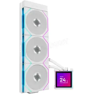 Lian-Li Lian Li HydroShift II LCD-S 360TL Flex White pas cher