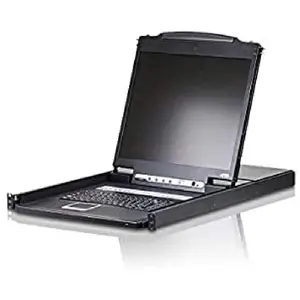 Aten CL1316N-ATA-XG 16 ports 19LCD, Commutateur KVM, Noir pas cher