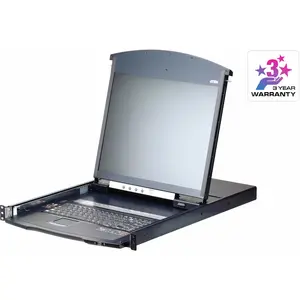 Aten Commutateur KVM, VGA, Commutateur KVM, Noir pas cher