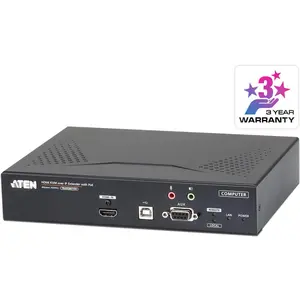 ATEN KE8952T Amplificateur KVM USB HDMI avec émetteur PoE Noir pas cher