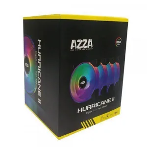 Kit de ventilateurs AZZA Hurricane II ARGB 120x120 - FNAZ-4512DRGB2-45241