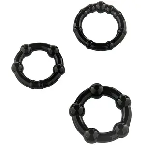 Comparateur de prix : Scala / Playhouse huismerk You2Toys Ensemble de Anneau de Pénis Get Hard Noir