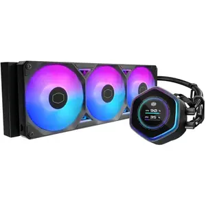 Cooler Master MasterLiquid 360 Atmos II LCD ARGB - Noir pas cher
