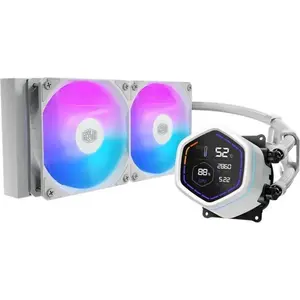 Cooler Master MasterLiquid Core Nex Digital 240 White ARGB