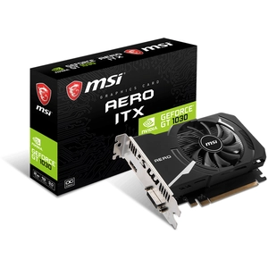 Graphics card MSI GT1030 AERO ITX 2 GB DDR4 pas cher