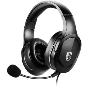 Casque gaming GH20 MSI MICRO STAR INTERNATIONAL - Noir, Stéreo, Uni-directionnel pas cher