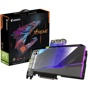 Gigabyte Aorus GeForce RTX 3080 Xtreme Waterforce WB 10G (10 Go), Cart... pas cher