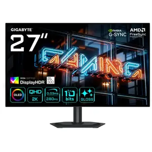 Gigabyte MO27Q28GR 27inch WOLED Monitor 2560x1440 QHD 280Hz 335cd/m (2... pas cher