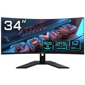 Gigabyte Moniteur GS34WQC 34" Wide Quad HD 50-60 Hz pas cher