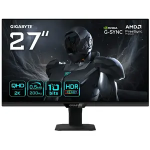 Gigabyte GiBy 27" G27Q20T (2560 x 1440 pixels, 27"), Moniteur, Noir pas cher