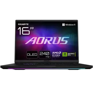 GIGABYTE AORUS MASTER 16 Portable Gaming - 16.0", 240Hz OLED, AMD Ryze...