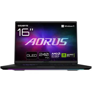 Gigabyte AORUS MASTER 16 8XJJ4DEE64SP (16", 1000 Go, 32 Go, DE), Ordin... pas cher