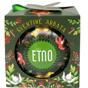 Kerstbal met zwarte thee ETNO, 60 g