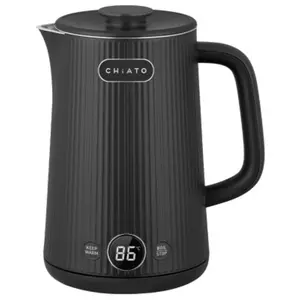 CHiATO heatPLAY Groove Electric kettle, 1,7 L - Black