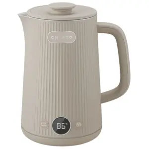 CHiATO heatPLAY Groove Electric kettle, 1,7 L - Light sand