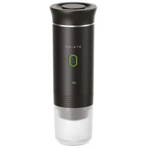 CHiATO brewPLAY Portable Espresso Coffee Maker   BlackVendu parbol