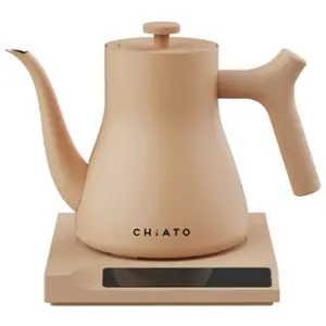 CHiATO flowPLAY Classic Electric kettle, 0.6 l - Beige pas cher
