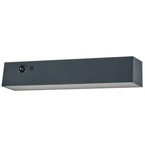 ENDURA STYLE SOLAR BRIGHT SENSOR Wall Shore IP54 Dark Grey