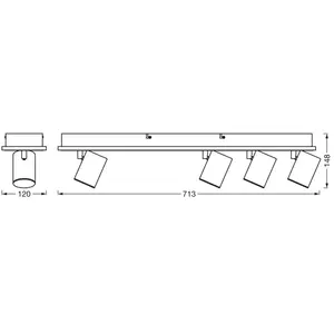 OSRAM DECOR SPOT MARS 585W pas cher