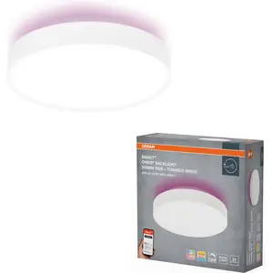 Osram, Applique + plafonnier, SMART+ Wifi Orbis rétroéclairage blanc 3... pas cher