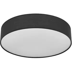 Osram, Applique + plafonnier, ORBIS PARIS 480 mm 3XE27 BK pas cher