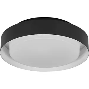 Osram, Applique + plafonnier, ORBIS MADRID 290 mm 2XE27 BK pas cher