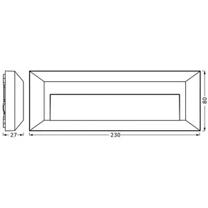 Osram, Éclairage d'extérieur, Endura Style IP65 Wall Ivan Dark Gray (8...