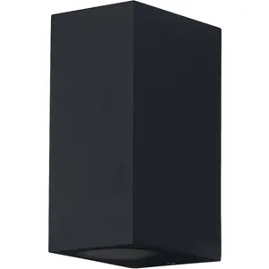 Osram, Éclairage d'extérieur, Endura Classic Square UpDown Noir (GU10)