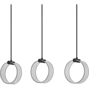 Osram, Suspension, Decor Circle 3XPendant LN 20W Click CCT Noir pas cher