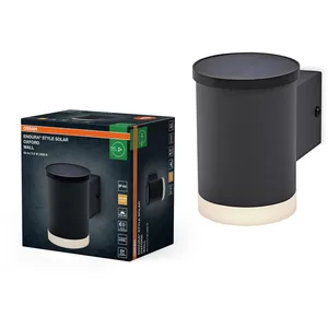 Osram, Éclairage d'extérieur, Endura Style Solar Wall Oxford Dark Gray (50 lm, IP44)