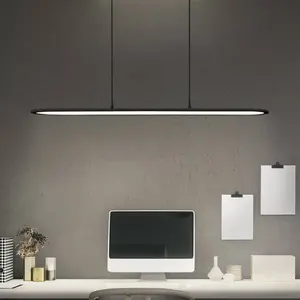 Osram, Applique + plafonnier, LED Deckenleuchte OFFICE LINE PANEL ELLIPSE 57W 940 Black Dimmbar Neutralweiss 4099854464874