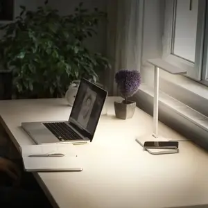 Osram, Lampe de table, Office Line Desk Banker Inductive Charging Lampe de bureau blanche 17 W