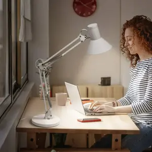 Osram, Lampe de table, LED Tischleuchte Office Line Desk Retro 9W 830 White Dimmbar Warm weiss 4099854464010 pas cher