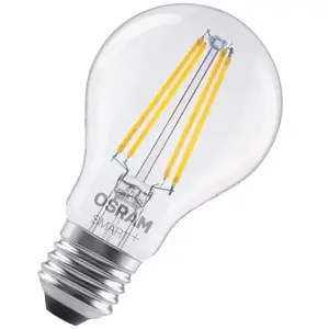 Osram, Ampoule, SMART+ MATTER FILAMENT CLASSIC shapes DIMMABLE 6W 827 FILAMENT DIM E27 (E27, 6 W, 806 lm, 4 x, E) pas cher