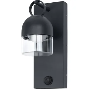 OSRAM Außenwandleuchte, Dark Grey, 6,5 W, 400 lm, 3000 K, 110° Abstrah...