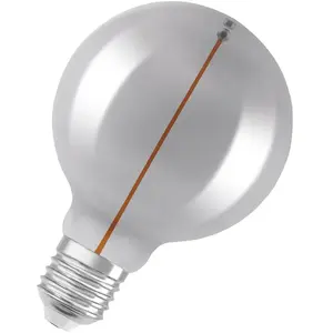 Lampe LED OSRAM Vintage 1906® Classic Globe95 - OSRAM - Blanc - E27 - LED - 60 W - A+ pas cher