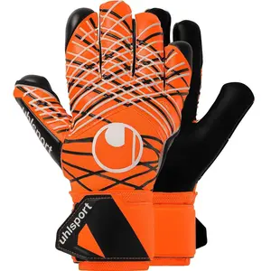 Uhlsport Super Resist+ Hn Keepershandschoenen - Fluo Oranje / Wit / Zwart | Maat: 7.5 pas cher