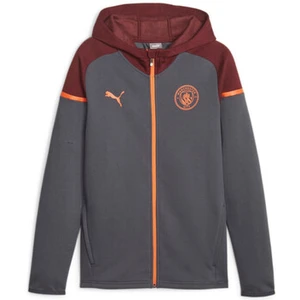 Veste sportswear PUMA Mcfc Cas Hood Jkt pas cher
