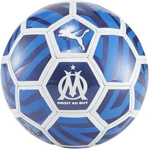 Mini ballon Fan OM 2023/24 - puma white/clyde royal - Taille mini pas cher