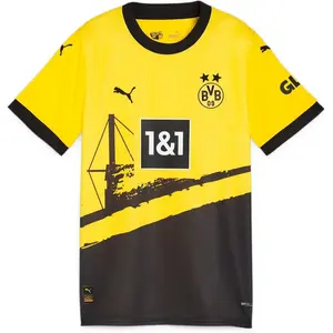 Maillot enfant Borussia Dortmund Domicile 2023/24 - jaune/noir - 11/12 ansVendu parcdiscount
