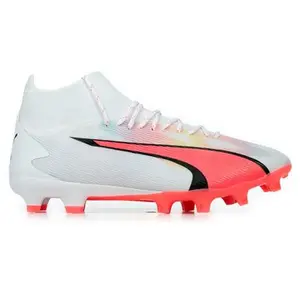 Puma, Hommes, Chaussures de football, Ultra Pro Fg/Ag (44.5), Blanc pas cher