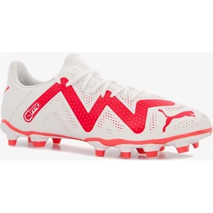 PUMA FUTURE PLAY FG/AG Heren Sportschoenen - Wit/Roze - Maat 42 pas cher