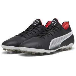 Puma KING ULTIMATE MG FG/AG - Voetbalschoenen nokken Zwart 107252-01 - Maat EU 44 UK 9.5 pas cher